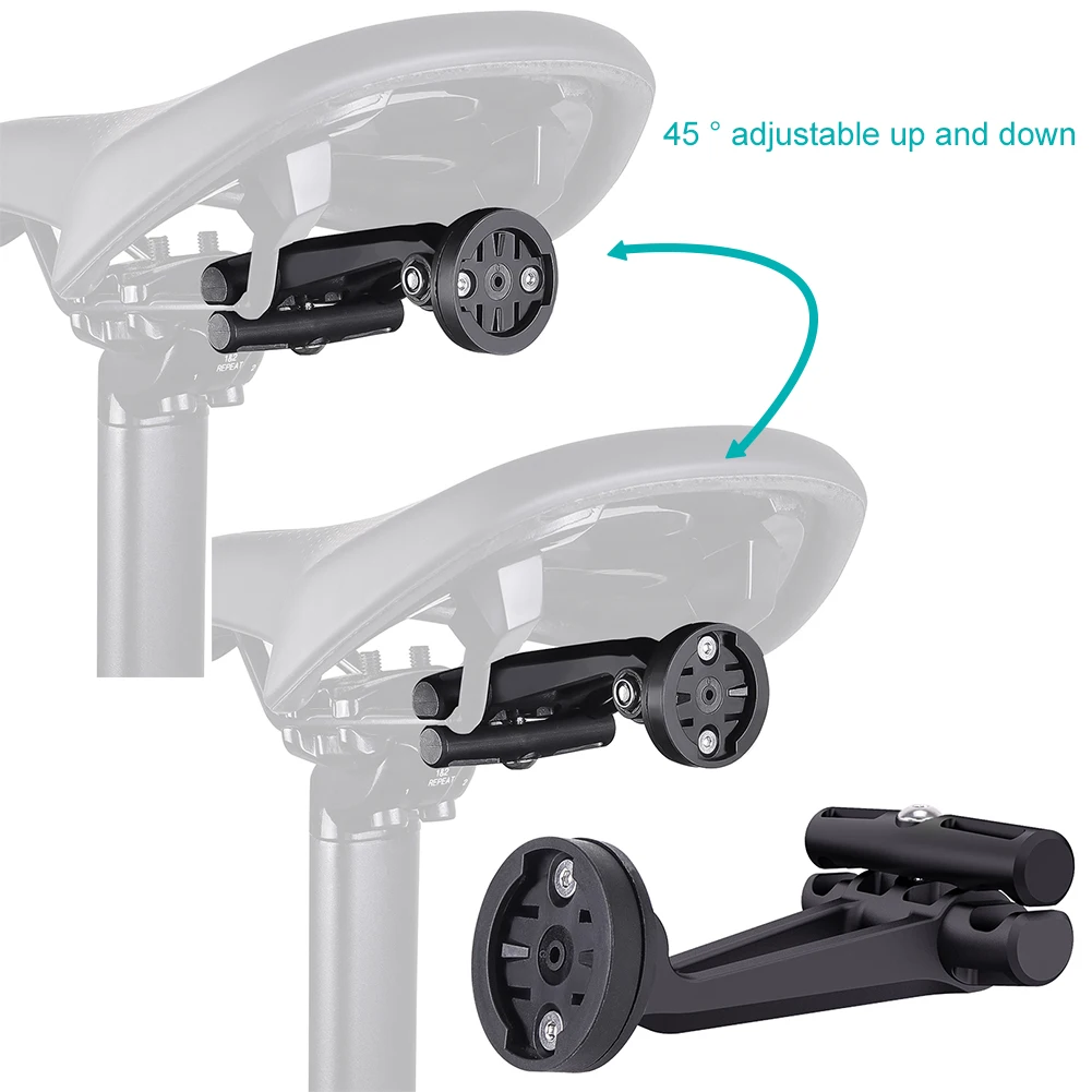 

Bicycle Saddle Rail Rear Light Bracket Anti-Slip Bike Tail Light Holder Bicycle Tail Light Saddle Support for Garmin Varia Radar