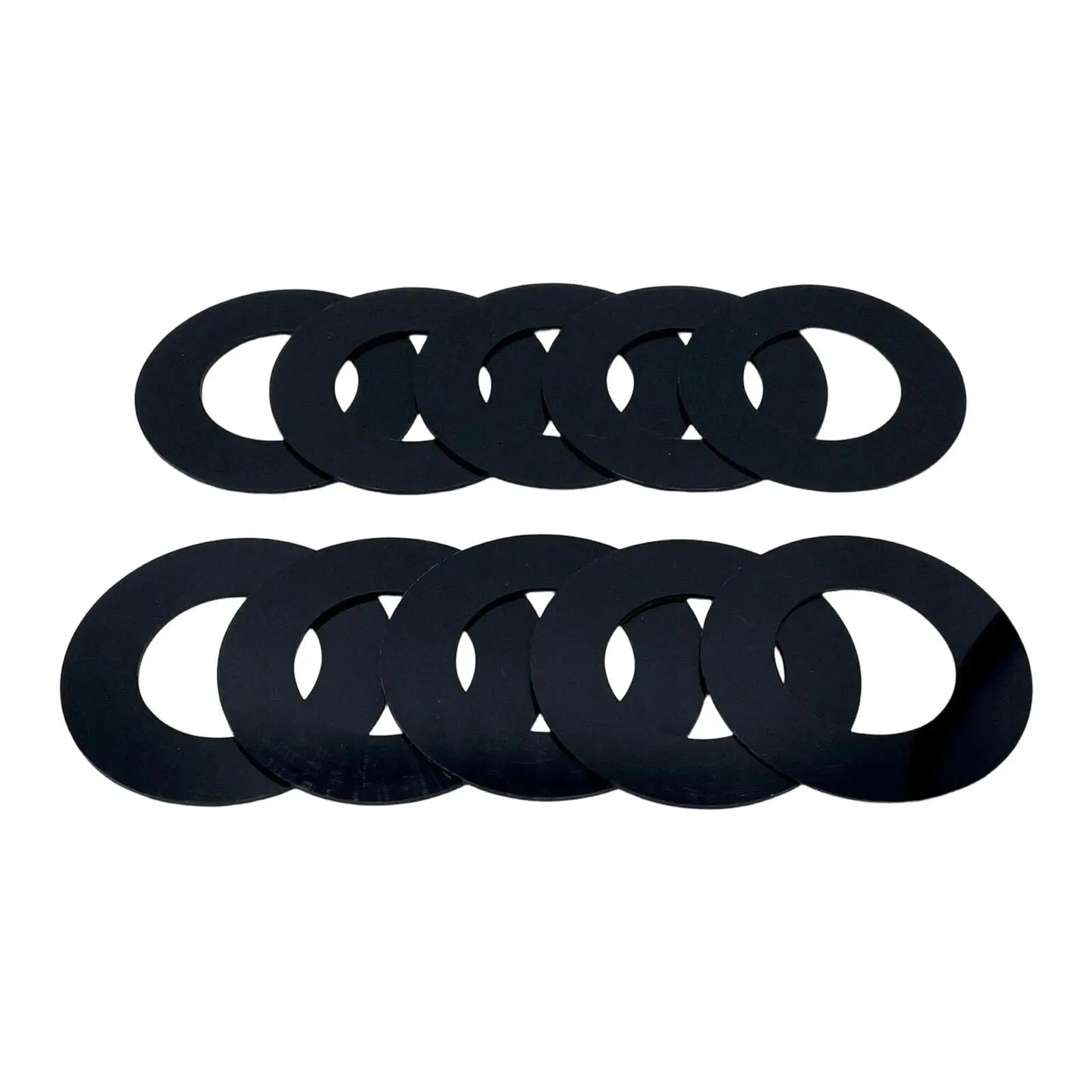 

10 Pieces 40mm Bucket Pin Shims Kit for EC35 EC45 EH30 EH35 EH45 LE35