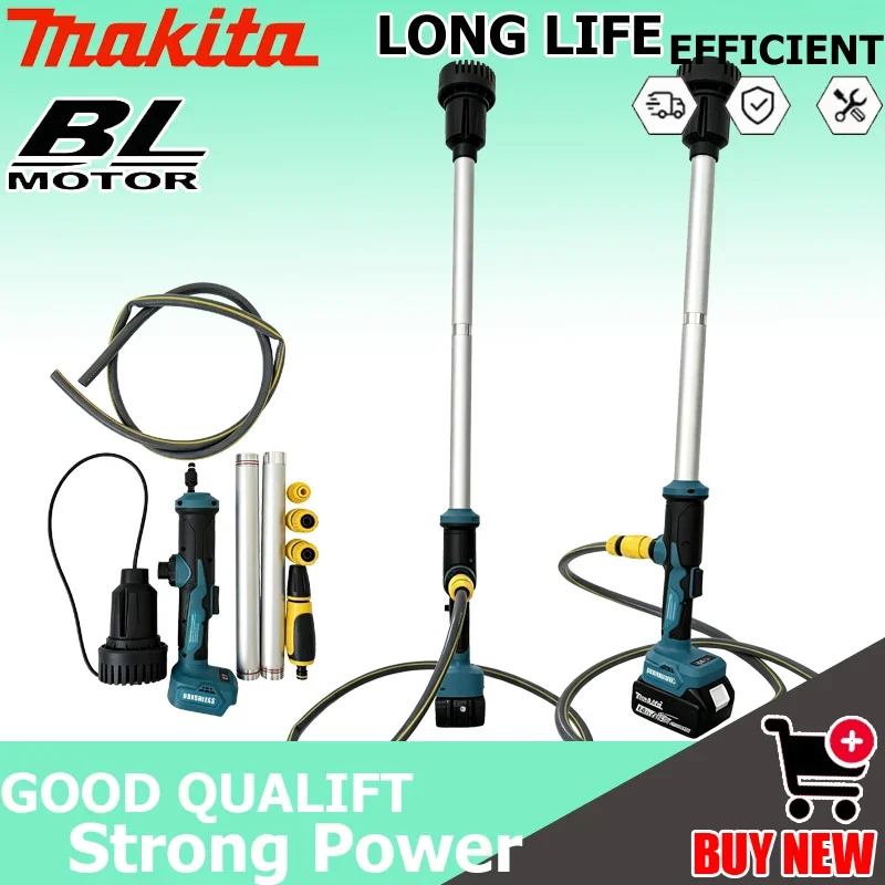 Портативный электрический водяной насос Makita 18-21В Li-ion, многофункциональный насос для домашнего использования, стр