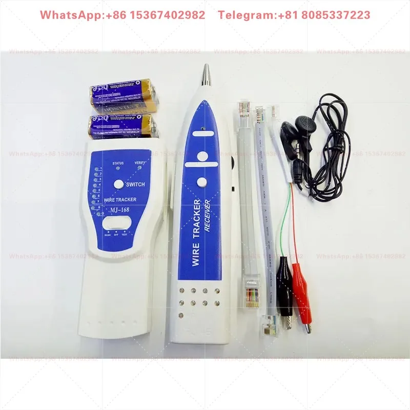 English version MJ-168 line finder, line finder, network cable tester, and line checking device