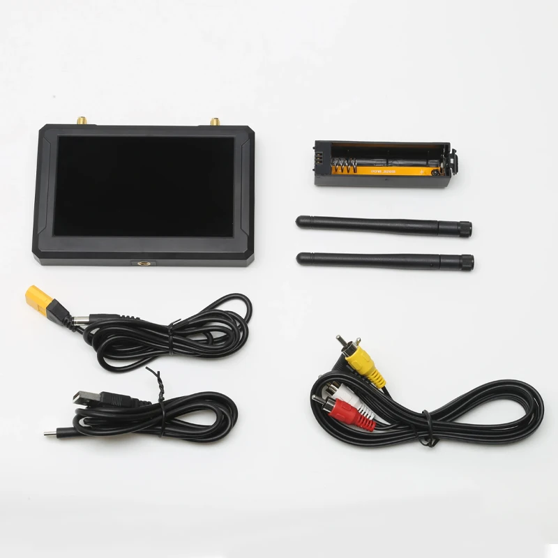 SKYZONE MF5 5.8G 48CH 5 Inch FPV Monitor with DVR LCD 800*480 Video Screen Build-in Battery For FPV Traversing Multicopte Part 