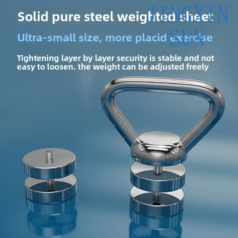 Pure steel kettlebell adjustable weight 6kg women's fitness home buttocks dumbbells men's squat pot swing