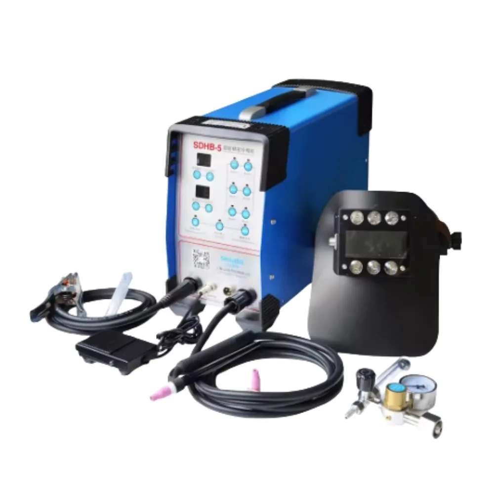 Cold Welder Machine for Mold Repair Precision Welding Stainless Steel Low Temp Aluminum Pulse TIG Welder SDHB-5