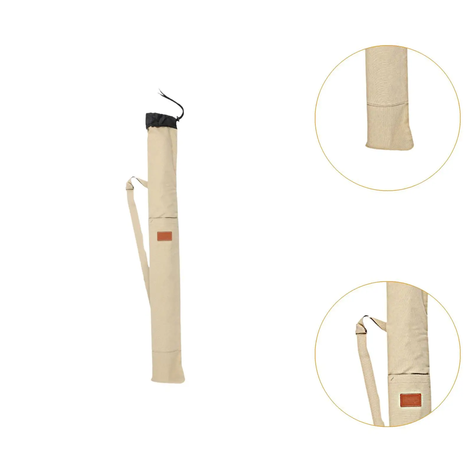 الصيد رود حقيبة قماش معدات صيد الأسماك حامل مظلة الصيد حقيبة كتف قابلة للطي خفيفة الوزن السفر حامي حقيبة التخزين