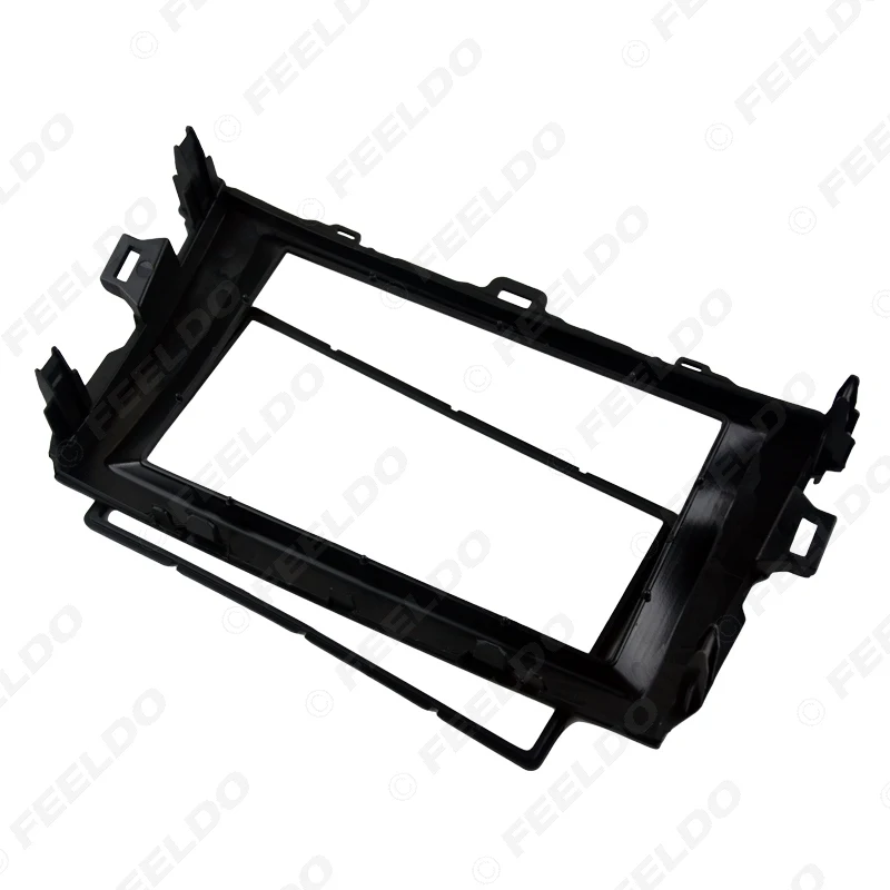 Black 2DIN Car Refitting Radio Stereo DVD Frame Fascia Dash Panel Installation Kits For Toyota Corolla(08~10)