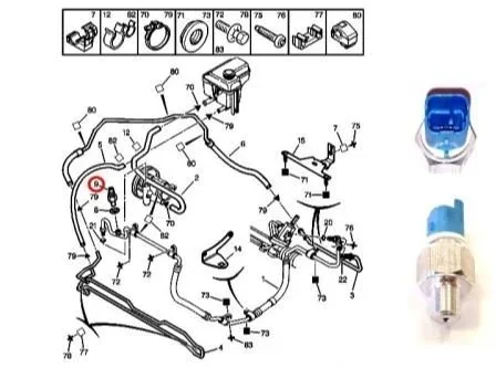 POWER STEERING OIL MÜŞÜRÜ 206 1.4/2.0 16V 306-406-607-806-807 316915987