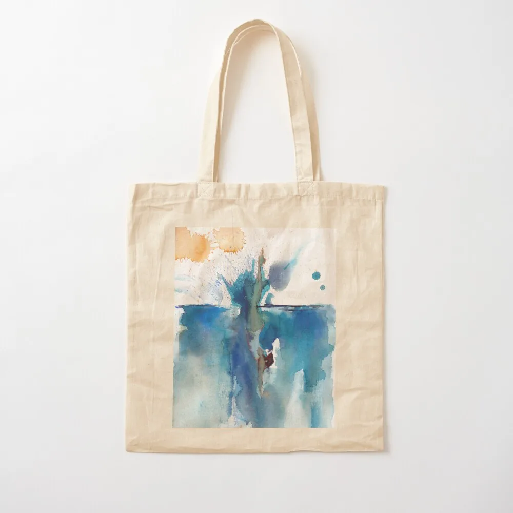 

Dive into the water Tote Bag custom fabric bag women bag Canvas tote men