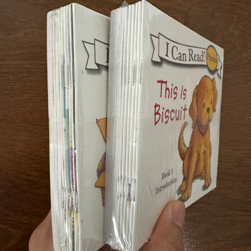 I Can Read Phonics Biscuit Dog Children English Story Books Preschool Phonetic Training Learning Picture Book