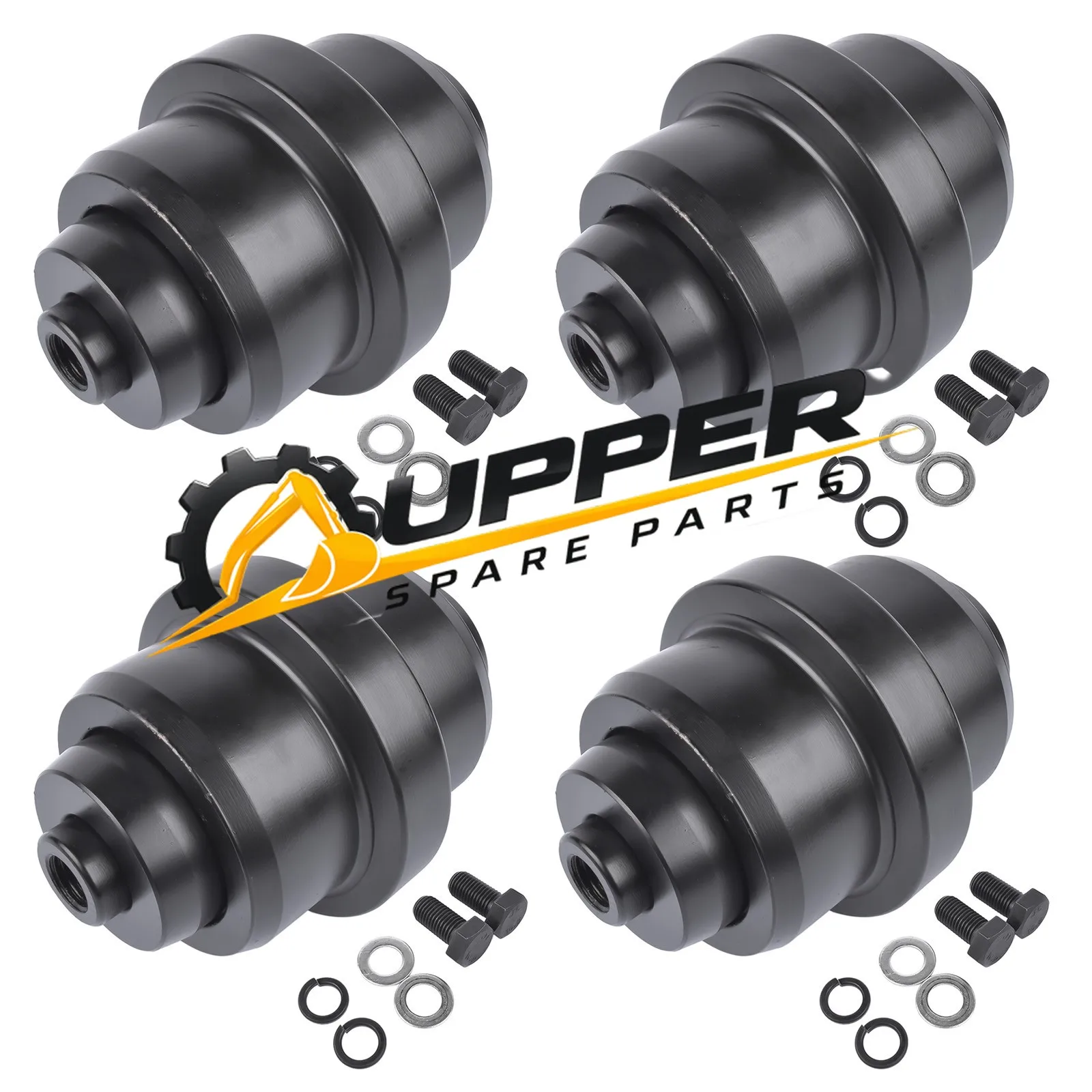 4X Bottom Roller 6807916 For Bobcat Excavator E25 E26 E32 E32i E34 E35 E35i E37
