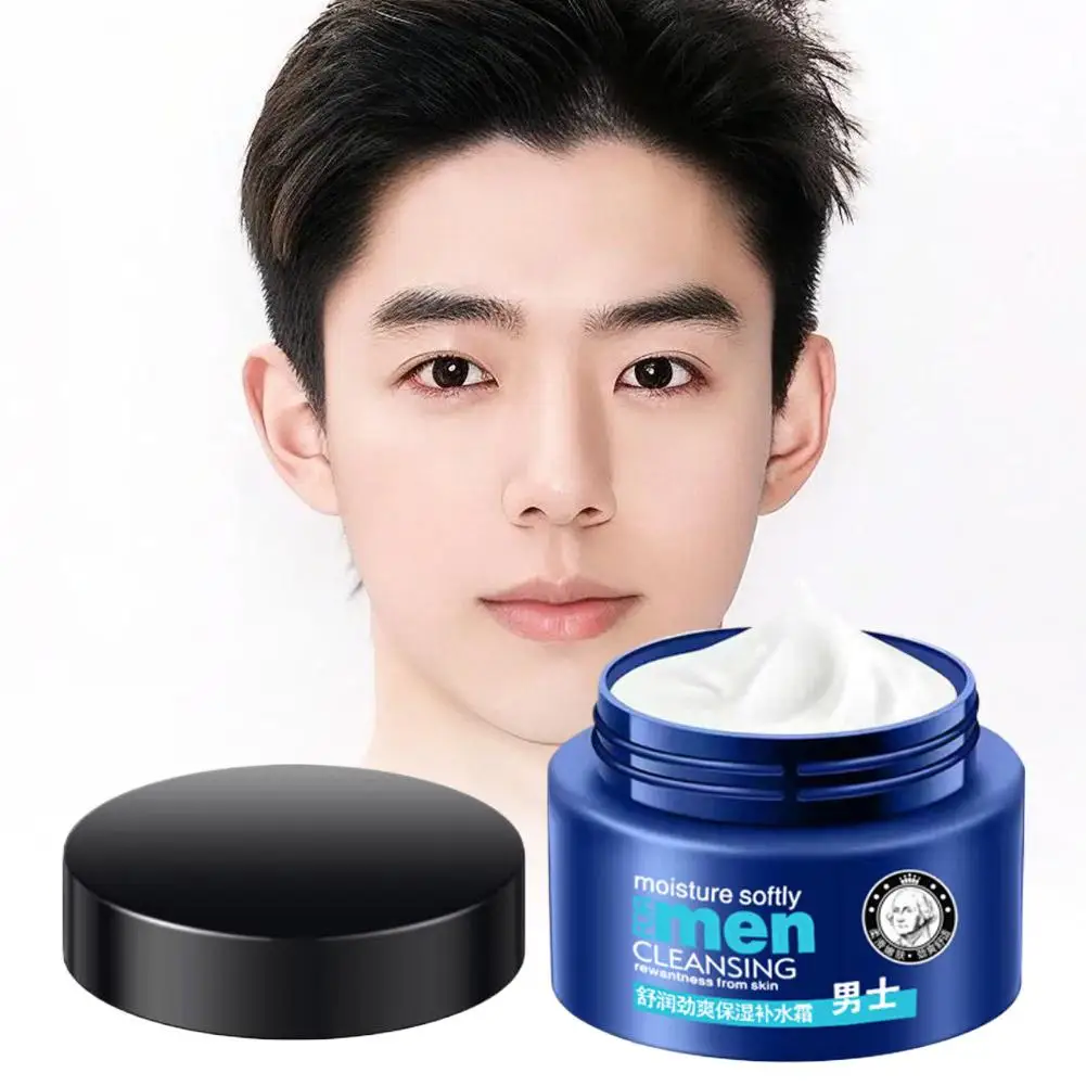 

Men's Moisturizing Facial Cream Large Capacity Must Have For Autumn And Winter Nourishing Face Lotion Skincare Moisturizer