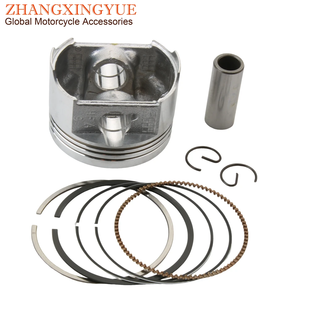 Vario125 PCX125 Click125 Lead125 Piston Kit For Honda Lead Ww Pcx Click Vario 125i Nss Forza 125 13101-KWN-902 52.4mm 13mm 4T
