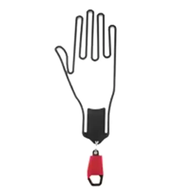 HOES-For Golf Glove Stand Hook Support Holder For Golf Club Accessories Anti-Deformation Red
