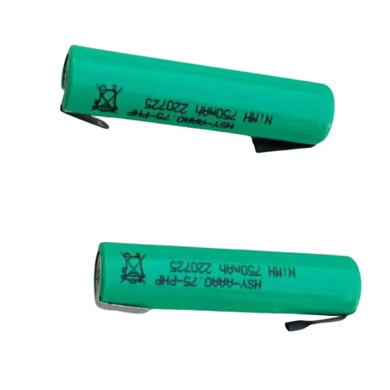 Akumulator NIMH AAA 1.2V 10*44mm do golarki Philips PQ225 PQ226 RQ538 RQ550 RQ551 HQ801 HQ802 HQ803 z zakładkami