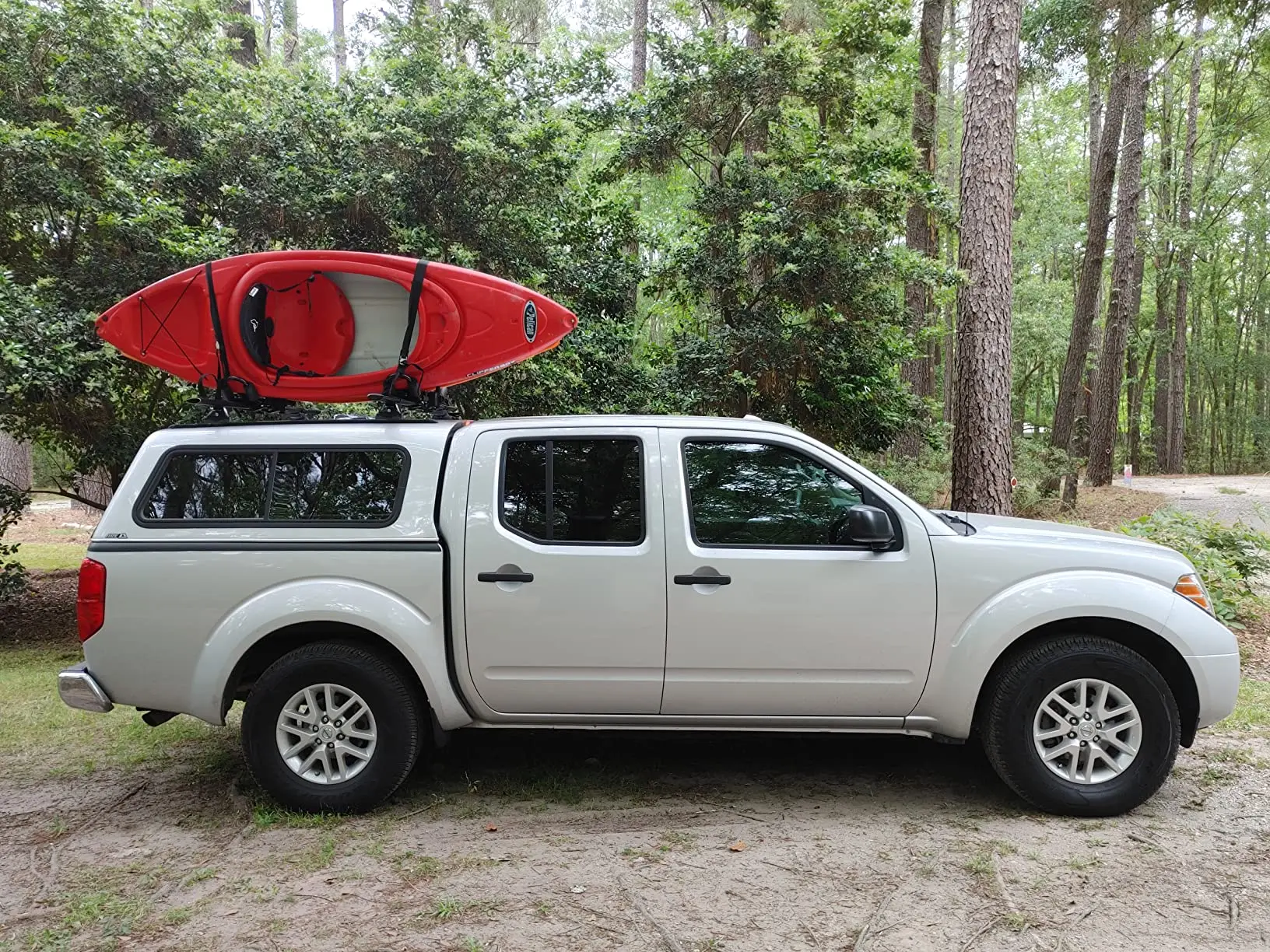 كاياك حامل سقفي الألومنيوم كاياك الناقل للطي العالمي 4 في 1 متعددة الوظائف لوح التزلج على السطح جبل لشاحنة SUV