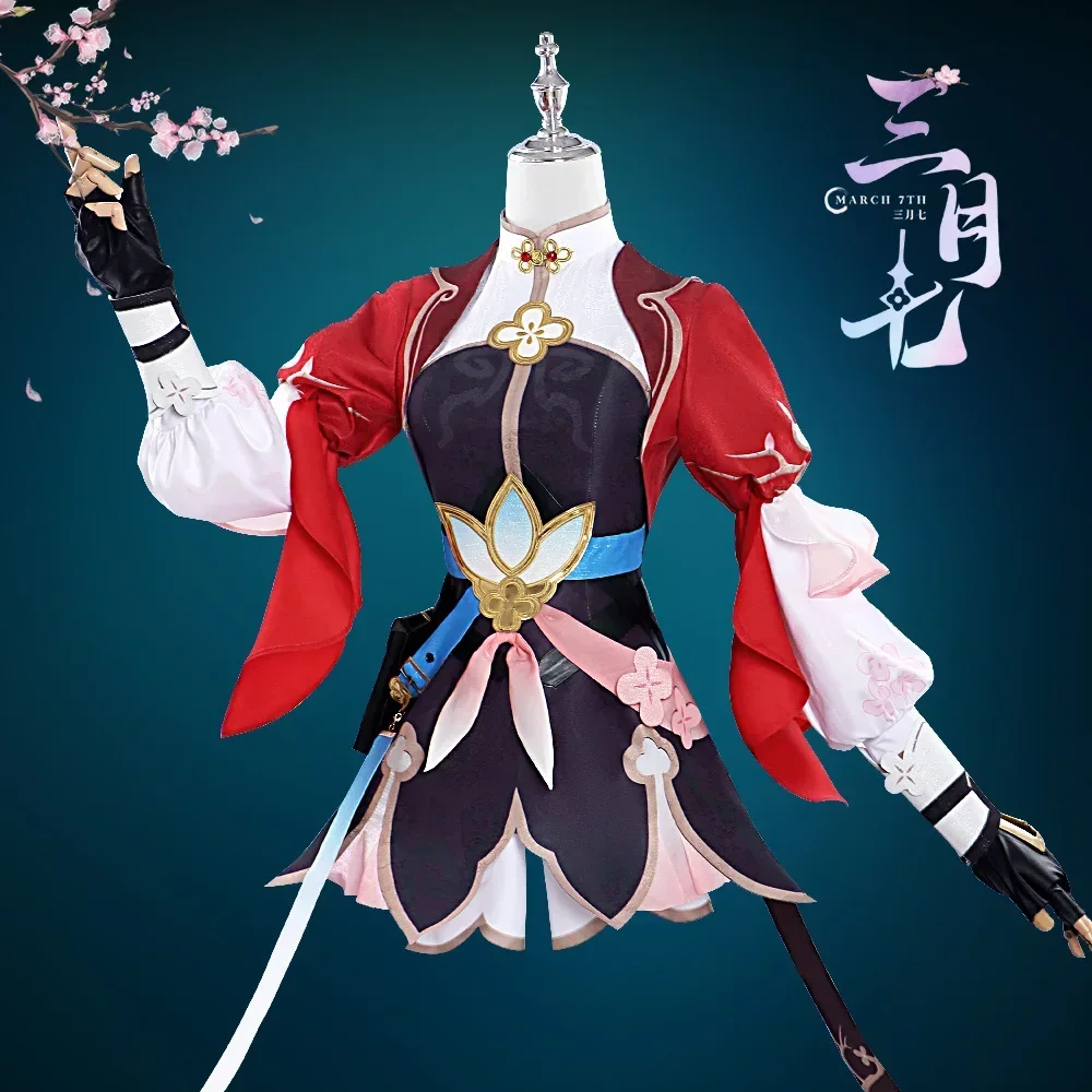 

Newly March 7th Hunt Cosplay Costume Honkai Star Rail Chinese Xianzhou Style Март 7 Full Set Halloween Xmas Event Uniform 2025