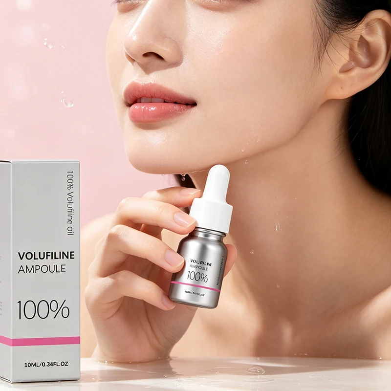 Volufiline 100% Ampullen-Serum 10ml Feuchtigkeitsspendendes, Hautstraffendes und -festigendes Serum Erfrischend Nicht-klebrig Tägliche Hautpflege – Detail 23