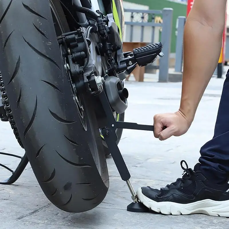 Stojak do konserwacji motocykli Podnośnik boczny Podnośnik motocyklowy Podnośnik motocyklowy Podnośnik do przedniego i tylnego koła Stojak równoważący