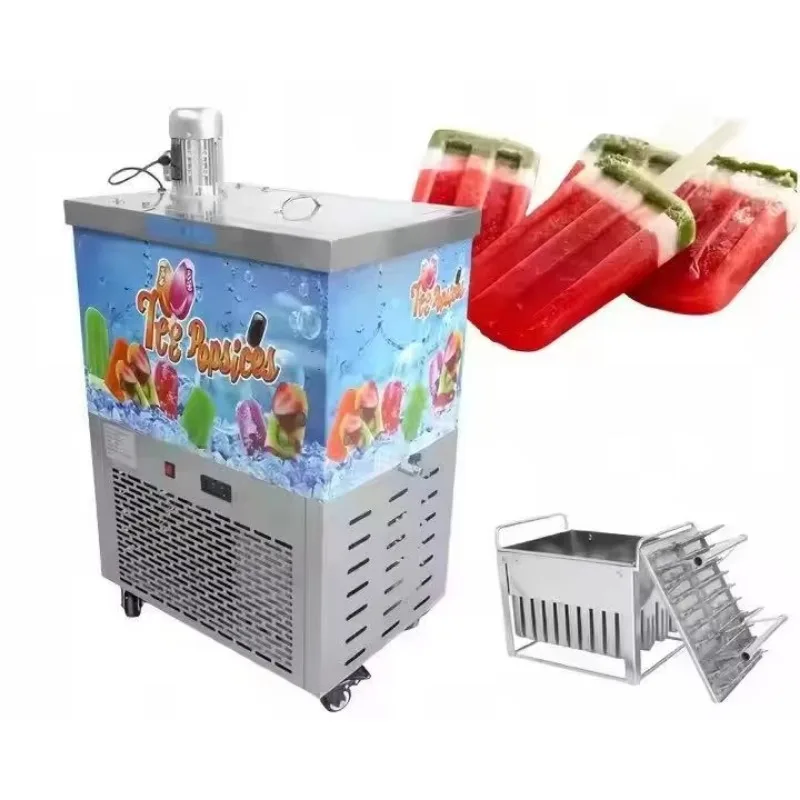 

Commercial Fruit Popsicle Machine Household Manual Ice Cream Machine Automatic Ice Popsicle Making Machine