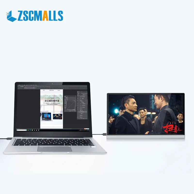ขายส่ง P16AT-4k 15.6นิ้ว4K HD Slim นิ้วมือ Touch จอภาพแบบพกพา