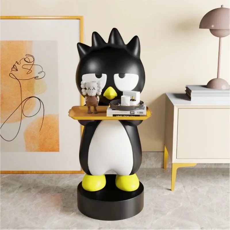 Personalized Penguin Innovative Floor Decoration, TV Cabinet Living Room Sofa Art Decorative Net Red Large Creative Welcome