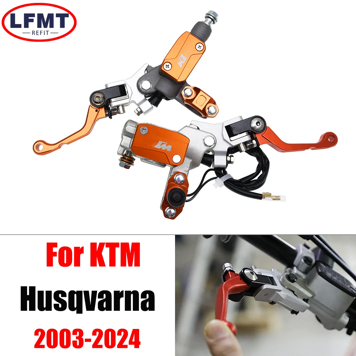 

22mm 7/8'' Right Left Brake Clutch Pump Brake Lever For Husqvarna TE FE TC FC TX FX EC EX MC 125 150 200 250 300 350 400 450 500