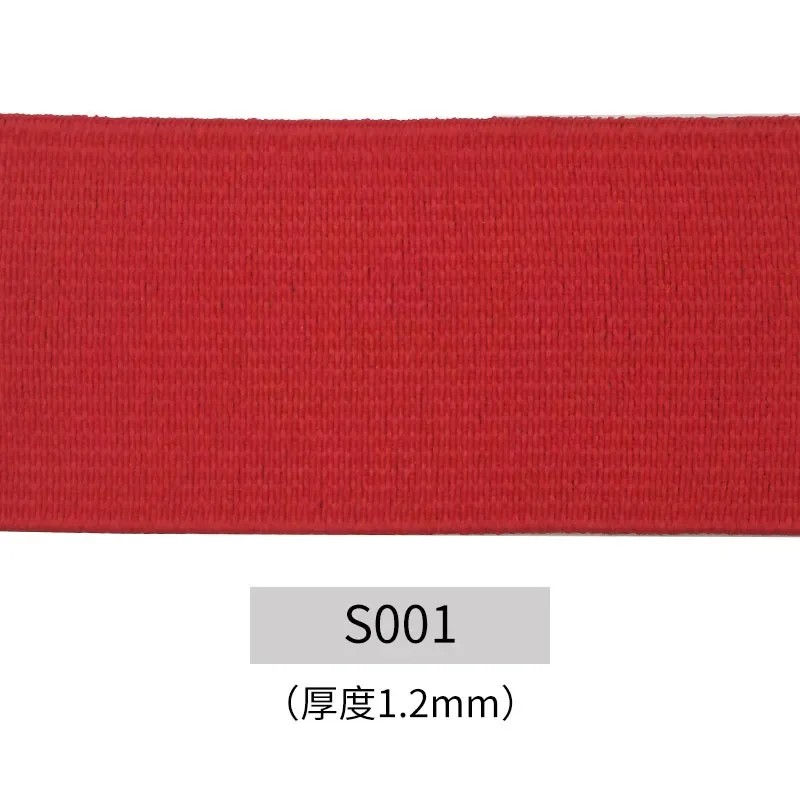 Banda elástica plana de 20mm, 30mm y 40mm de ancho para coser, accesorios de ropa protectora, cinta de cordón de goma gruesa negra, cuerda de