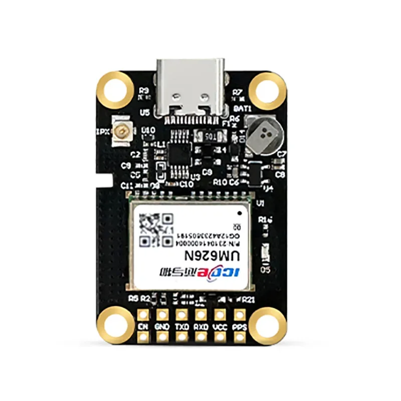 デュアル周波数マルチシステムセンチメートルレベルrtk追跡測位gnssモジュールum626n-gps-l1-l5基地局10hz生信号出力