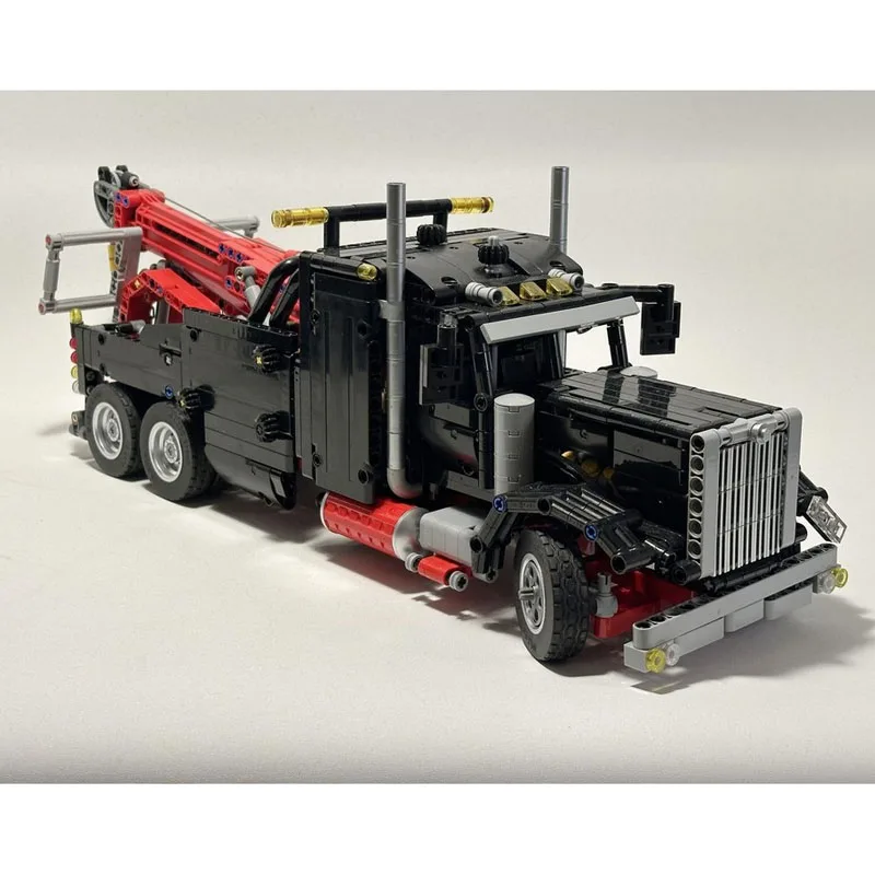 MOC-255877 Building Block Truck Semi-Trailer Construction Model 1606 Pieces Birthday Toy Christmas and New Year Gift Decoration