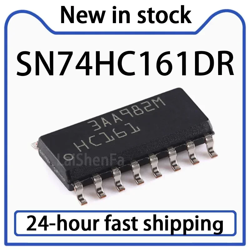 10PCS SN74HC161DR SMT SOIC-16 4-bit Synchronous Binary Counter Chip in Stock