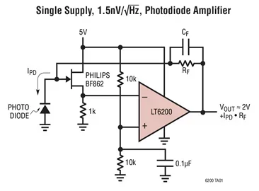 LT6200CS8-10 LT6200IS8-10 LT6200 - 165MHz, Rail-to-Rail Input and Output, 0.95nV/Hz Low Noise, Op Amp Family