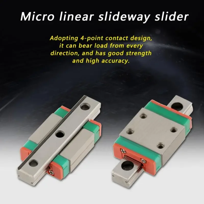 Linear Guide 40mm/55mm/70mm LWL7B Miniature Linear Rail Guide 7mm Width + Slide Block Tools LWL7B Block linear rail guide block