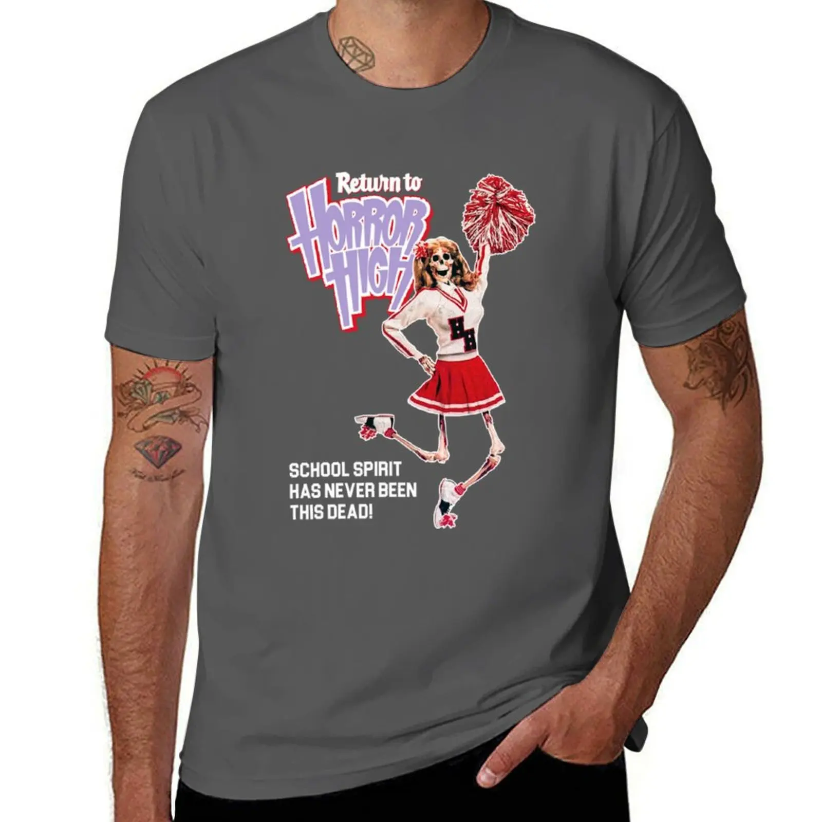 

80s Art Horror to Cult Horror Return High Classic Fan T-Shirt Casual Street Style Short Sleeve Tee