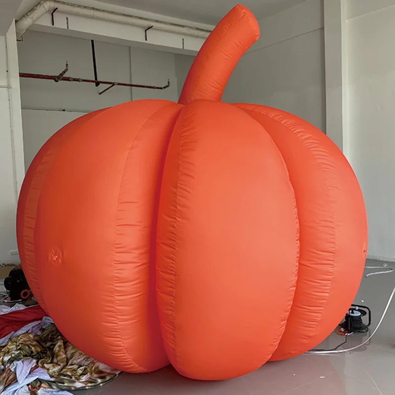 Calabazas inflables con sopladores, accesorios decorativos para actividades cuadradas al aire libre de Halloween
