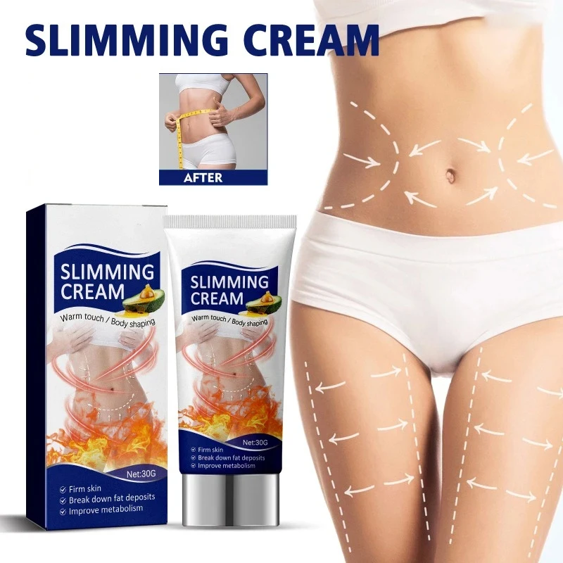 Creme Emagrecedor de Gordura para Homens e Mulheres, Perda de Peso Poderosa, Barriga Rápida, Esculpindo, 7 Dias