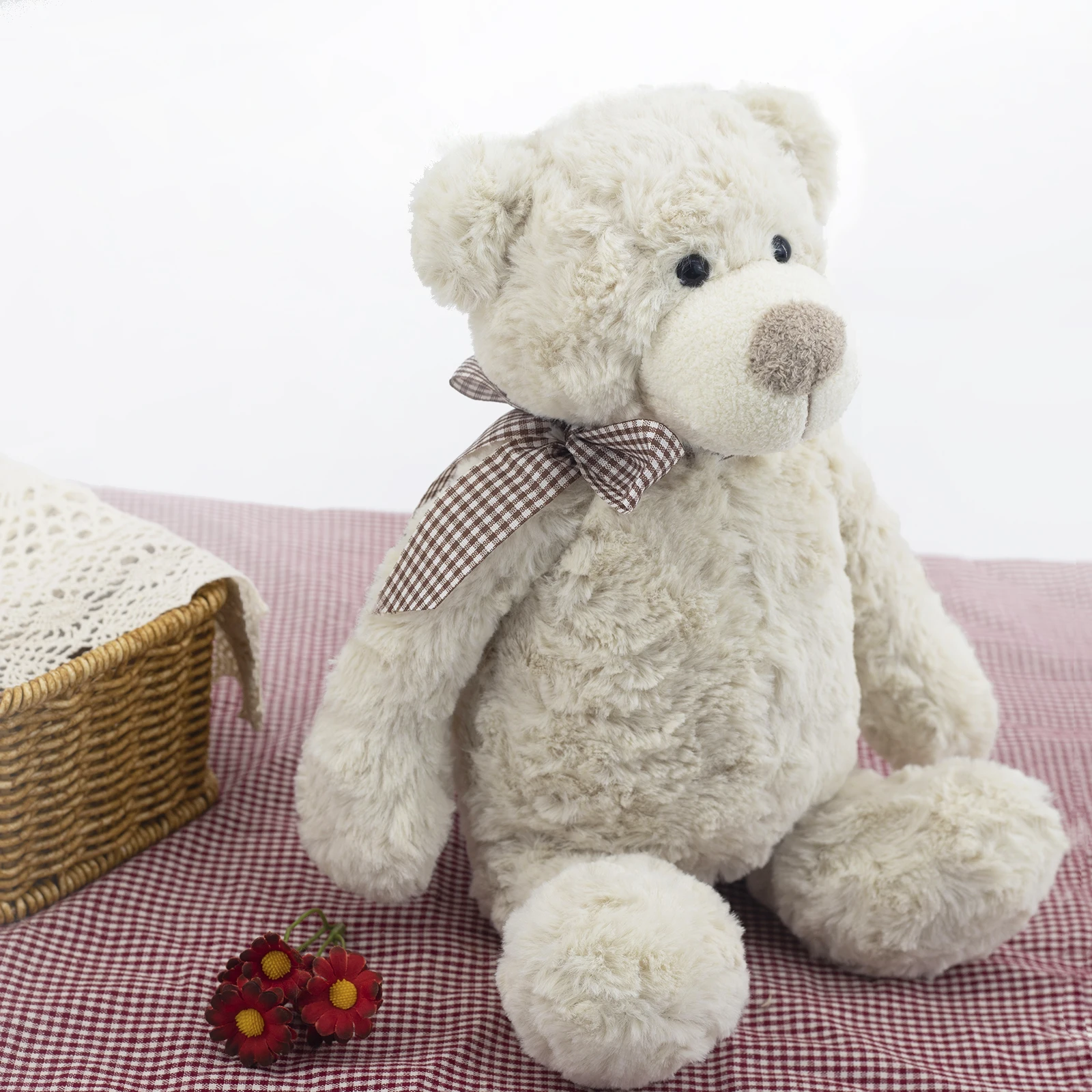 Hot Teddy Bears Brand New Soft Stuffed Plush High Quality Big 30CM Bear Plush Pendant Children Gifts Christmas Wedding Gifts
