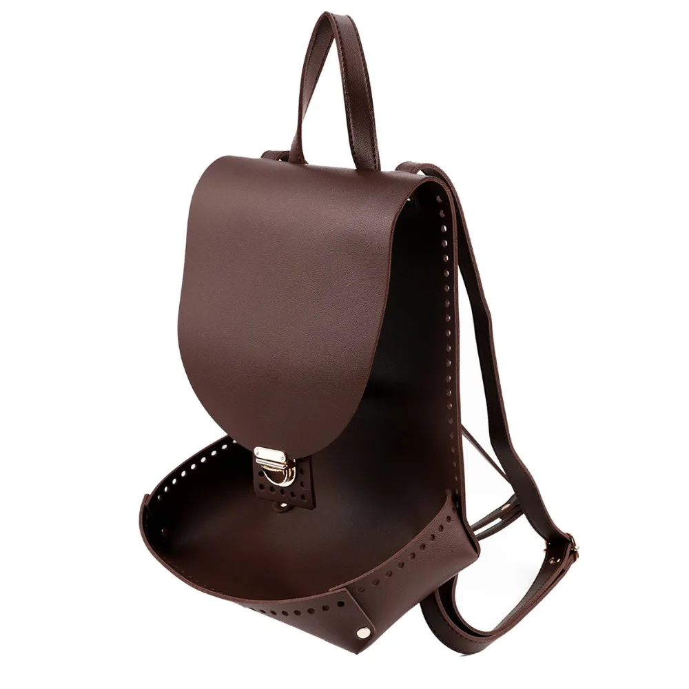 

Набор тканых рюкзаков из искусственной кожи «сделай сам», регулируемый ремень, кожаная сумка ручной работы, набор дорожных рюкзаков «сделай сам», дорожное использование