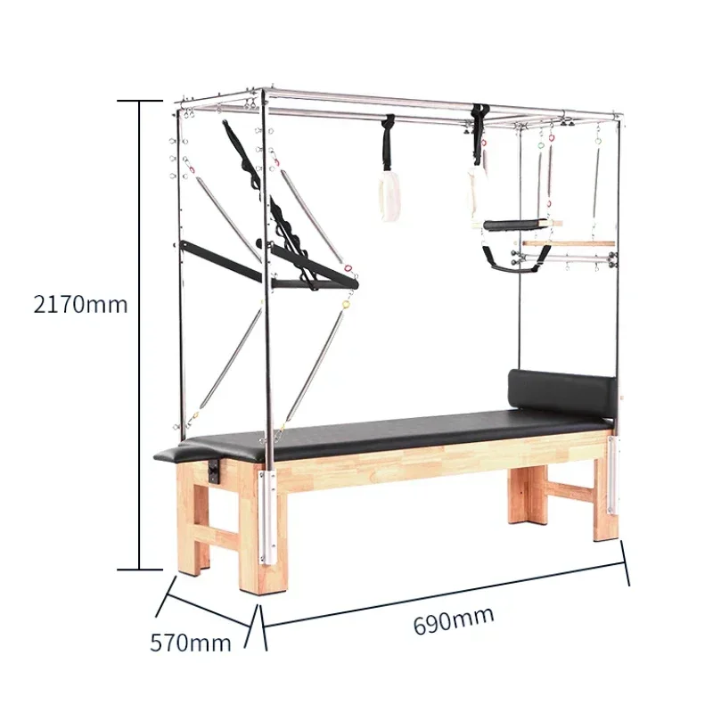 Deren Pilates EquipmentMaple Wood Trapeze complet Pilates Reformers Reformer Tour de Pilates avec trapèze