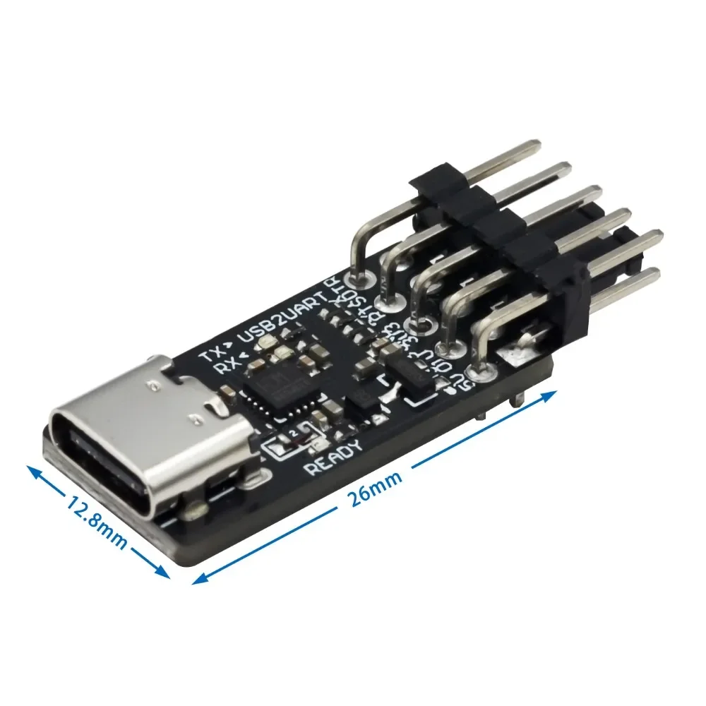 CH343P USB zu Seriell/TTL UART Modul 3,3 V 5 V Schalter Statt CH340