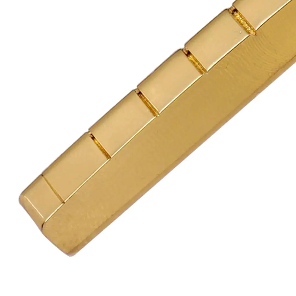 6 String 43mm Slotted Brass Nut for LP Electric Guitar Replacement Parts Upgrade Accessories