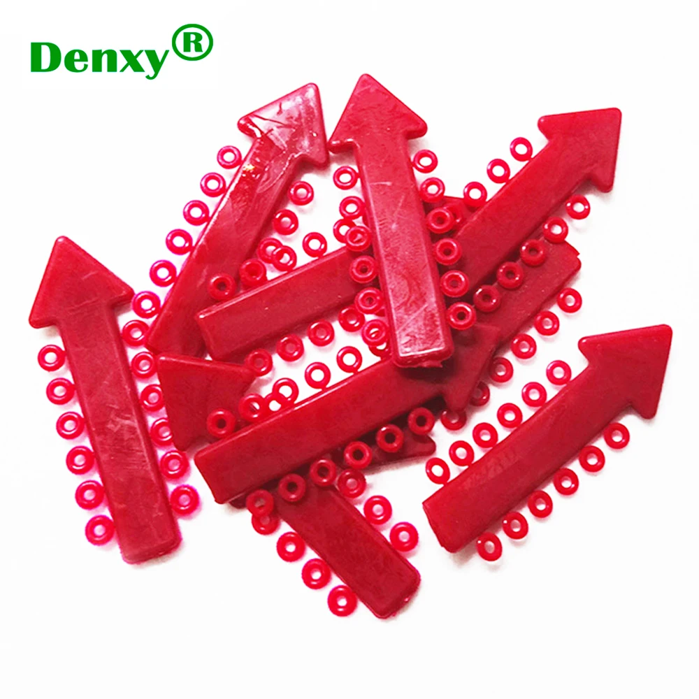 

5 Pack New Ligature tie Dental O Ring Orthodontic ligatise Dental Bracket 1000pcs/bag Dental Braces Orthodontic Bracket