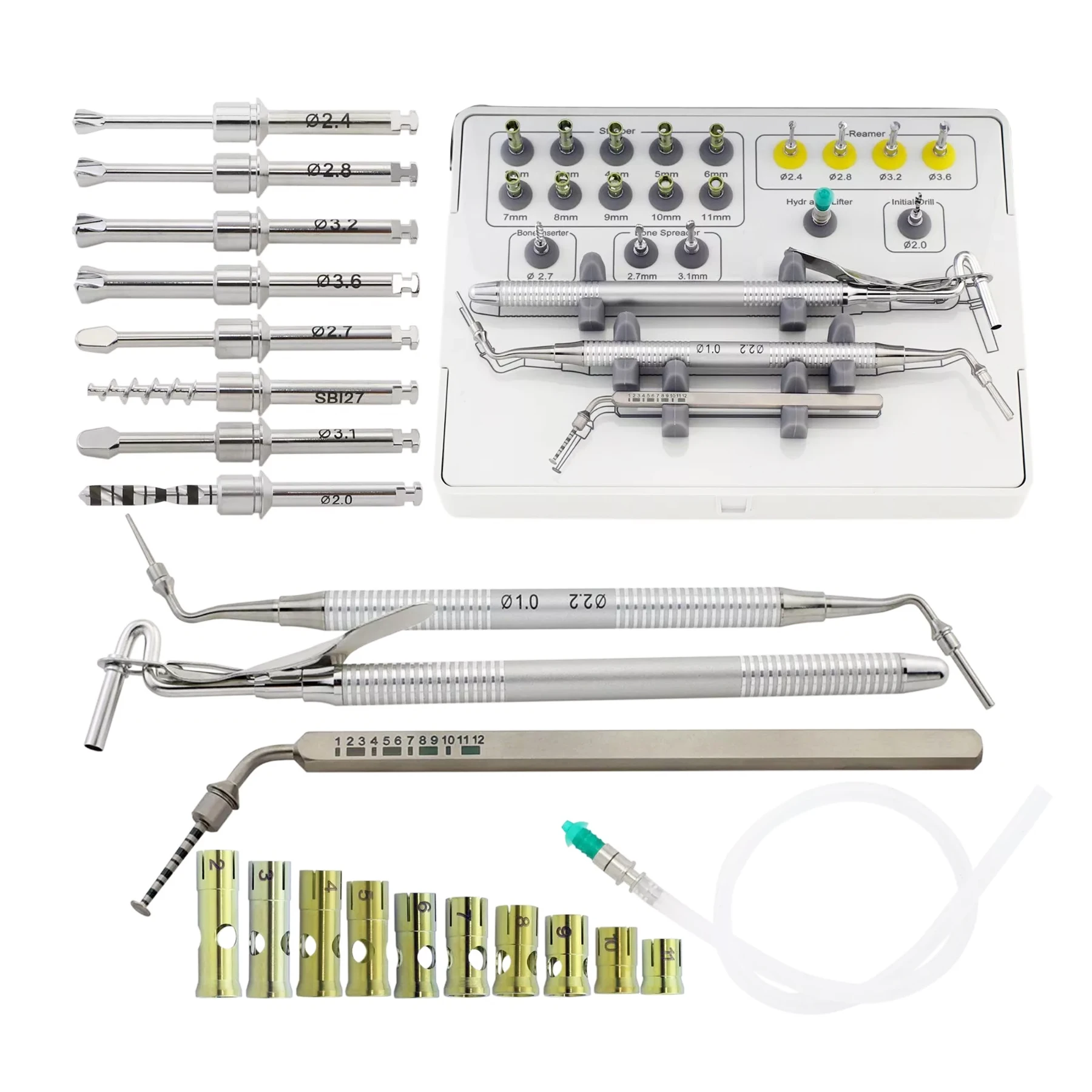 

Universal Implant Neobiotech Sinus Crestal Approach SCA Hydraulic Membrane Lifter S-Reamer