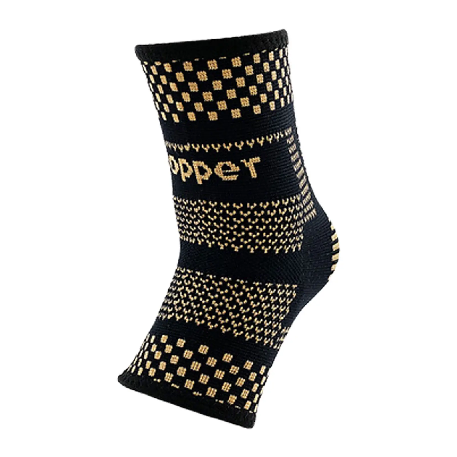 Copper Infused Ankle Bracelet Sleeve braces Breathable Knit Compression Support, Sprain care for Gym Running Sports