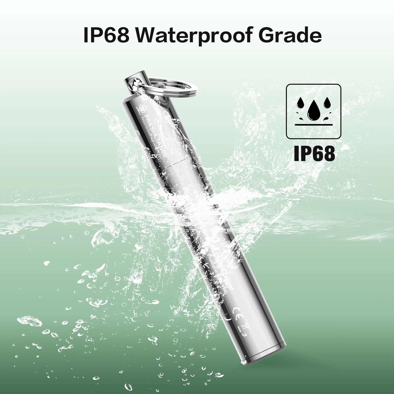 방수 산업용 온도계 고정밀 데이터 로거 오토클레이브용