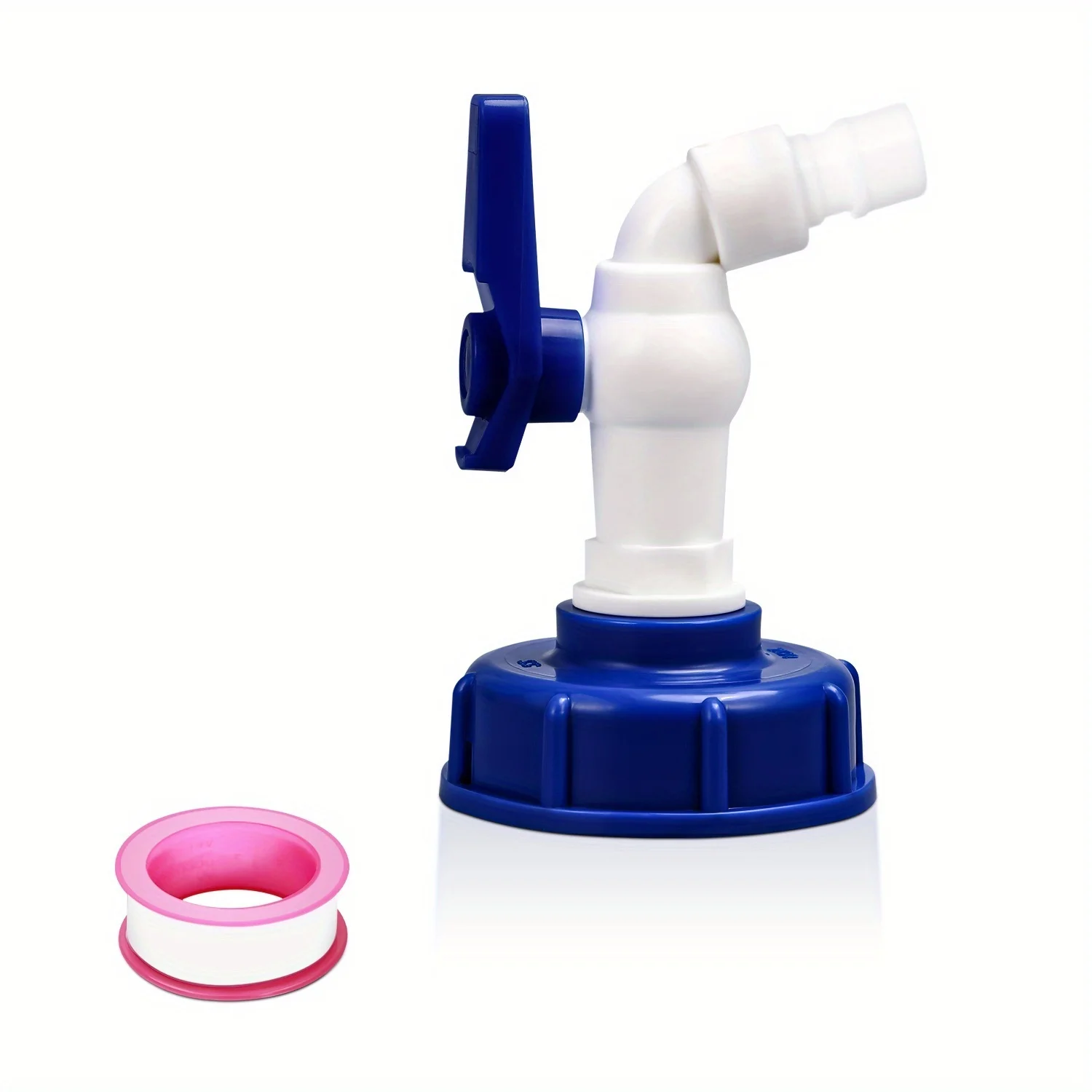 IBC Tank Adapter with Faucet, 1/2