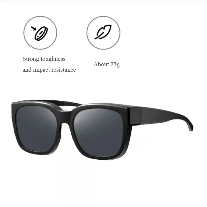 Xiaomi Mijia Polarized Sunglasses Set Myopia Set UV400 TAC Polarizing Lense No Scew Sunglasses 7 Layer Polarizing Film Unisex