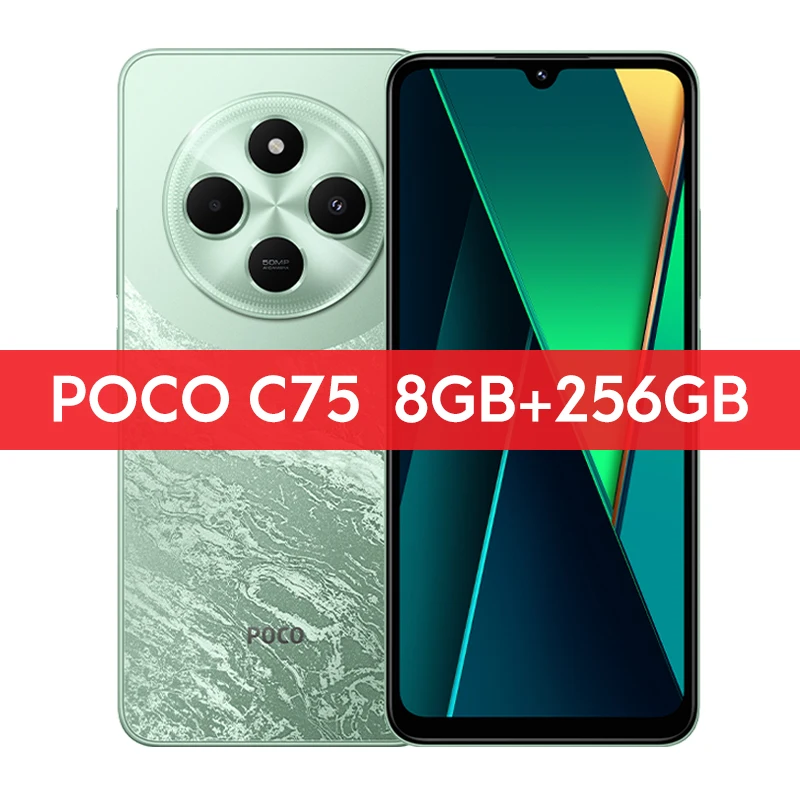 POCO C75 6.88 120Hz Smartphone 5160mAh NFC