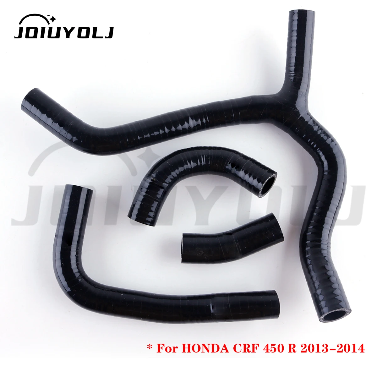 

4pcs Black For 2013 2014 Honda CRF450 CRF450R CRF 450 R Motorcycle Silicone Radiator Coolant Hose Kit