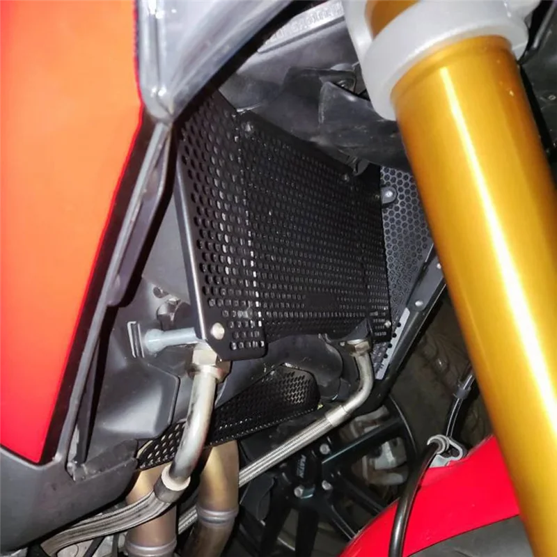Compact Radiator Guard Protector Grille Cover For Ducati Multistrada V4 S V4S S Sport 2021-2023 Multistrada V4 Pikes Peak Rally