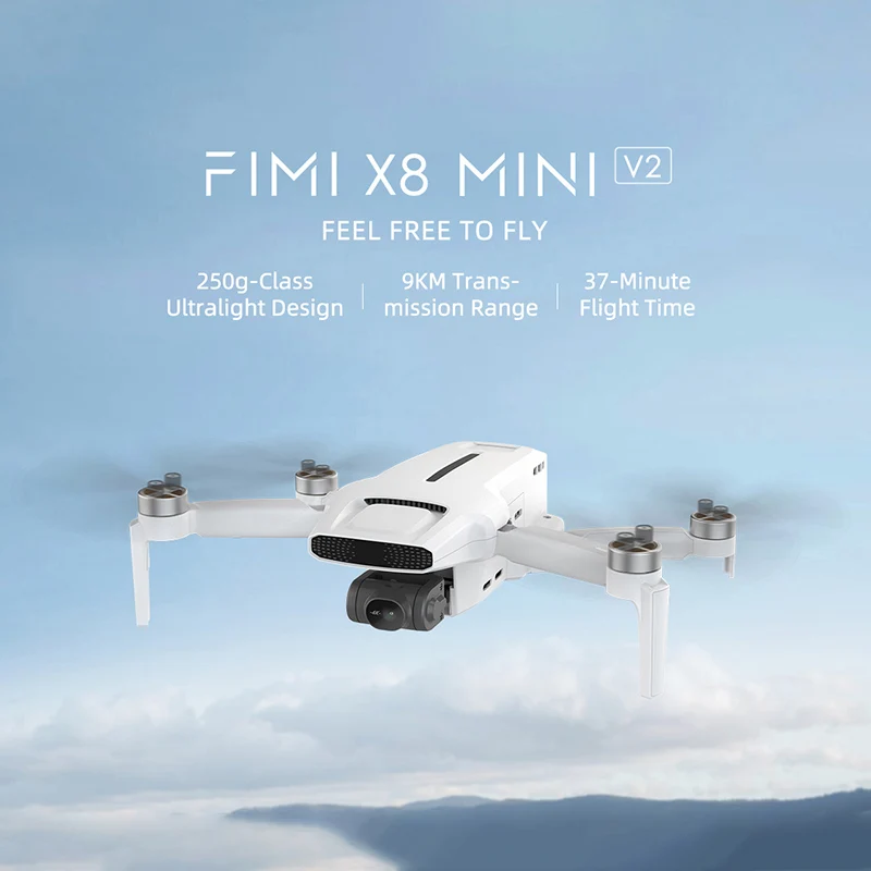 New FIMI X8 MINI V2 Drone 9km GPS Transmission 4k Camera Best Drones Professional Quadcopter with Remote Control 2023 x8 mini v2