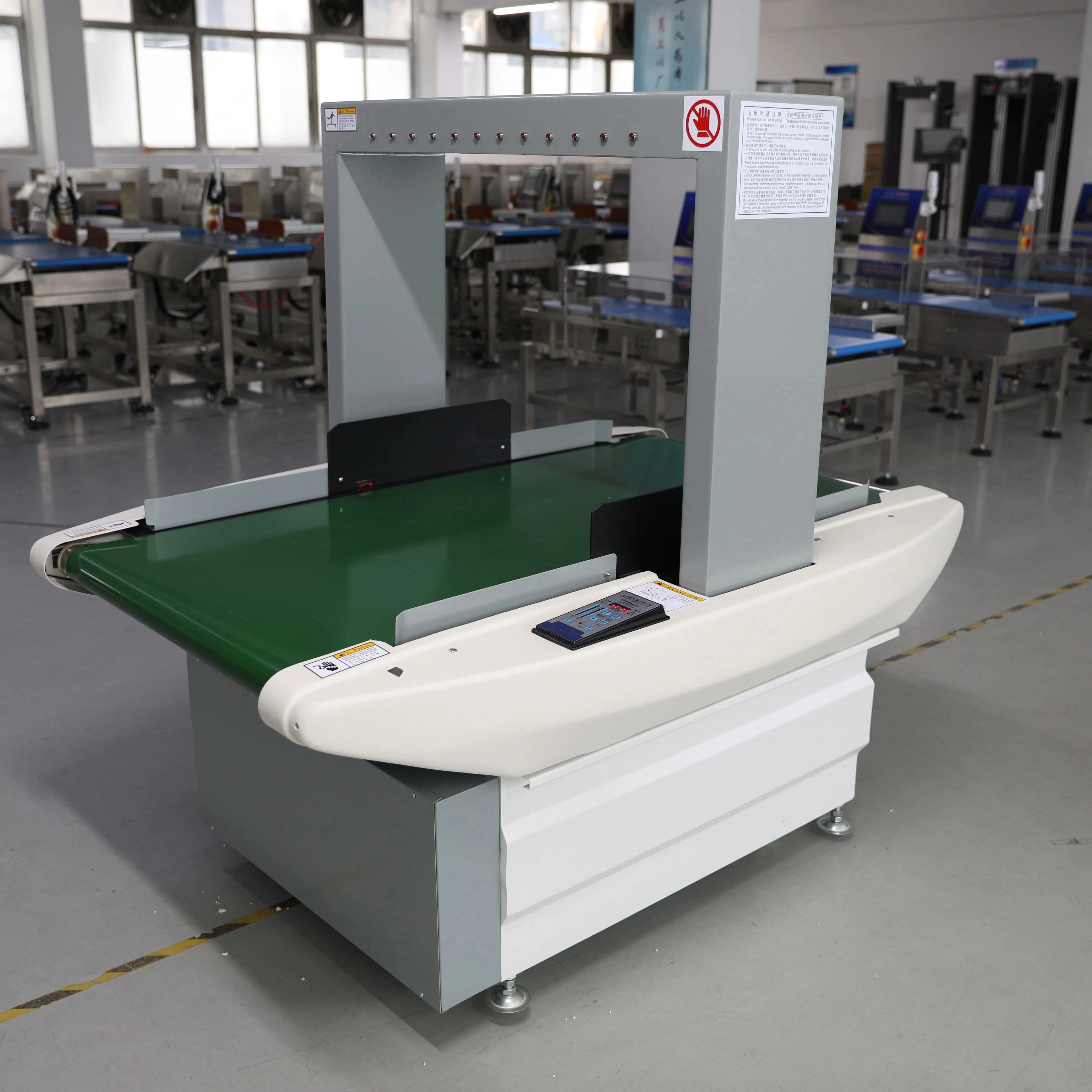 CE  Manufacture Price Automatic Metal Detector for Garment Prevent Broken Needles  Machine for Clothing Garment Textile Factory
